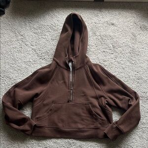 Scuba oversized half zip hoodie XS/S - very gently worn